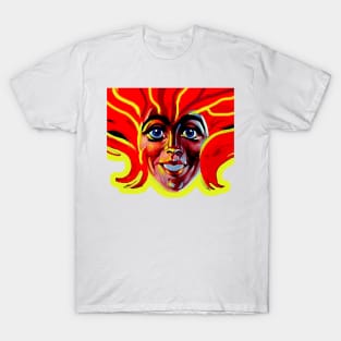 Carnival party happy and smiling face T-Shirt